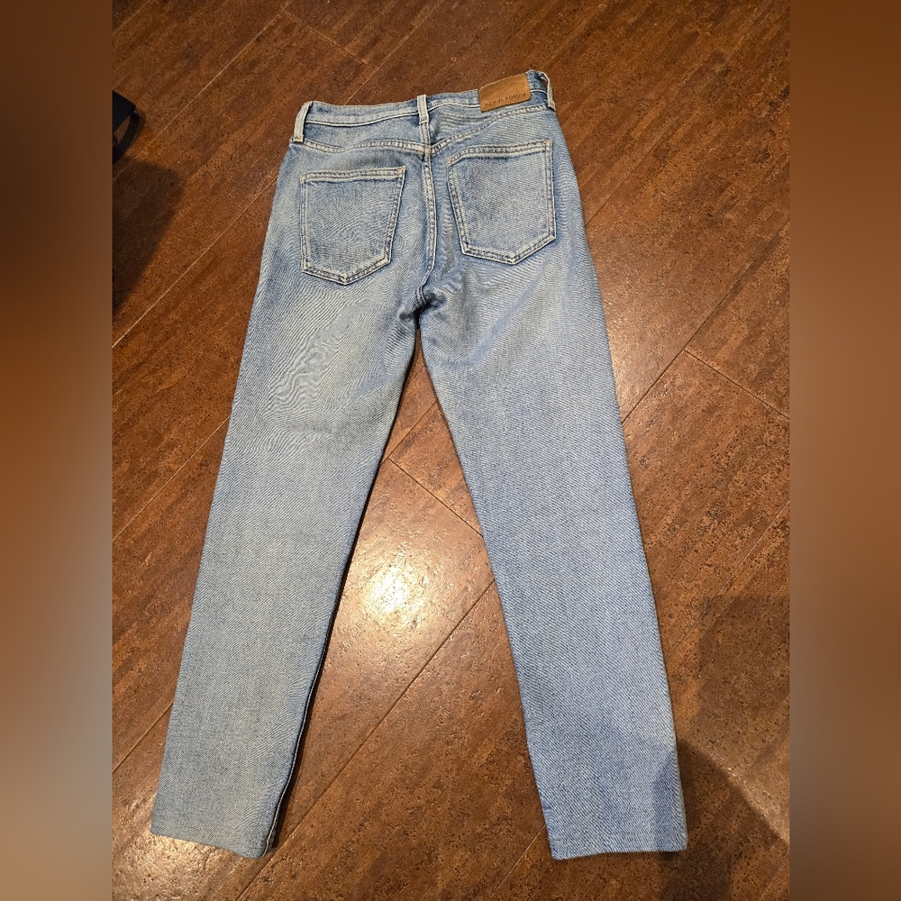 Denim Forum Yoko High Rise Slim Distressed Size 26 - Picture 13 of 14